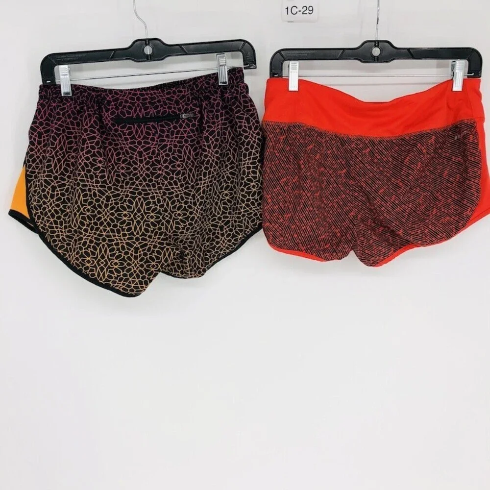 Nike Pack of Two Women's Multicolor Dri-Fit Pullover Activewear Shorts Size M